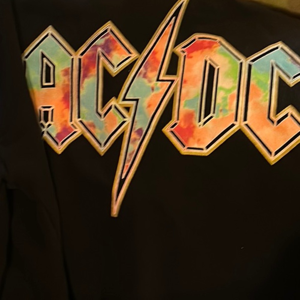 AC/DC Black Crewneck Sweatshirt